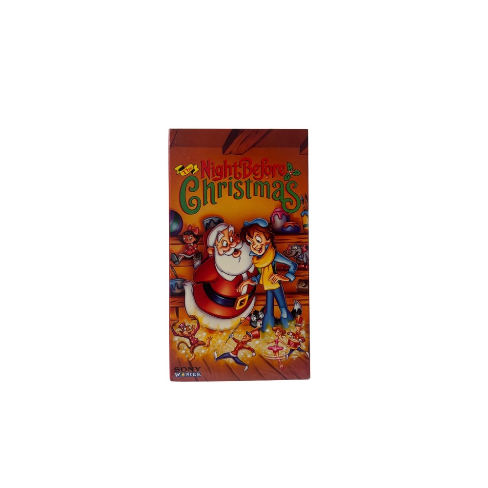 The Night Before Christmas VHS 1994 Sony Wonder Animated Holiday Movie NTSC G